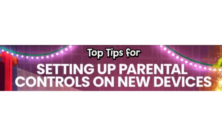 Image of Did your child/ren get a new electronic device for Christmas? If so, here are some top tips for setting up parental controls on them.